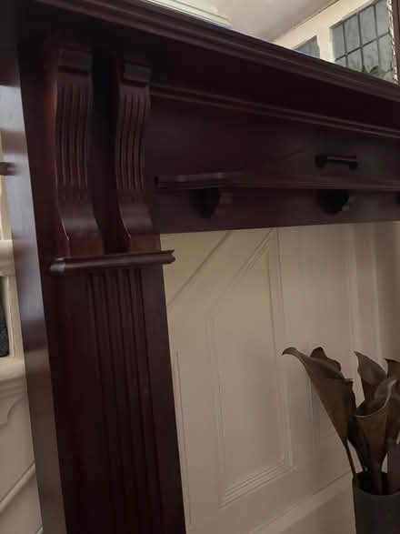 Photo of free Traditional mantelpiece with mirror (Central Accrington BB5) #3