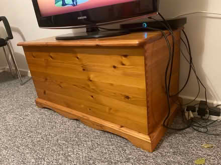 Photo of free Wooden storage chest (CR0) #2
