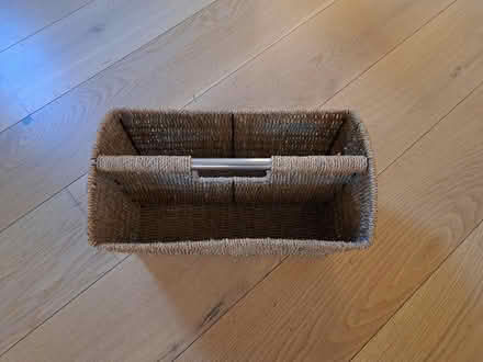 Photo of free Wicker magazine rack (Tonbridge road,Maidstone) #2
