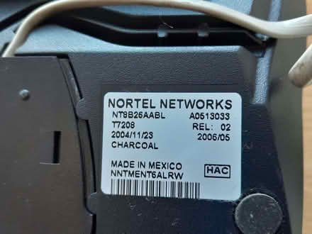 Photo of free Nortel T7208 - Digital Office Telephones (Chadwell Heath RM6) #2