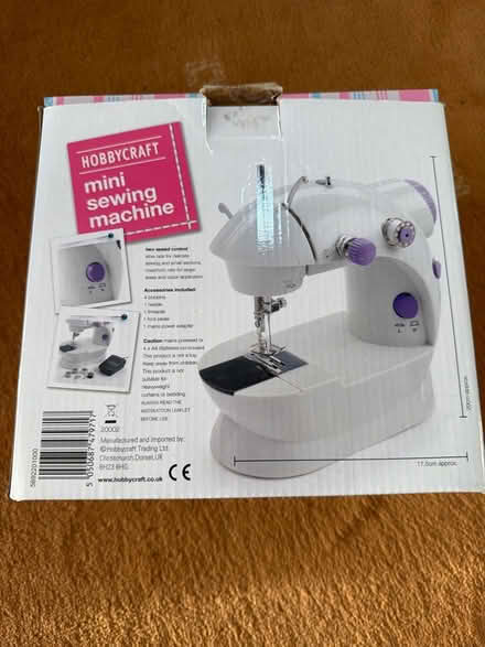 Photo of free Mini Sewing Machine (BD8) #1