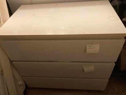 Photo of free Malm dresser and bedside drawers (North Tonbridge TN9) #1