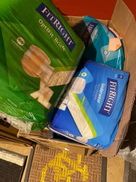 Photo of free Men’s disposable briefs (Reston, Va) #1