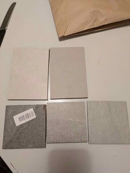 Photo of free Porcelain tile samples (Addlestone KT15) #1