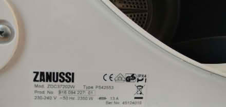 Photo of free Zanussi Dryer ZDC3720W (Crystal Palace SE19) #2