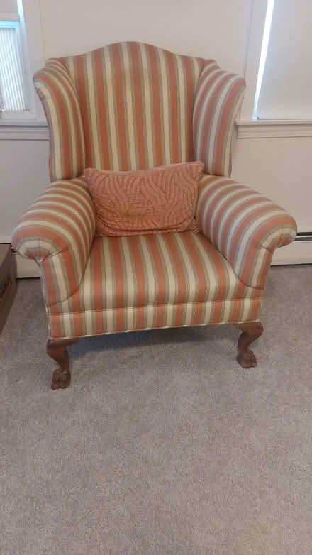 Photo of free Wing chair (Arlington MA) #1