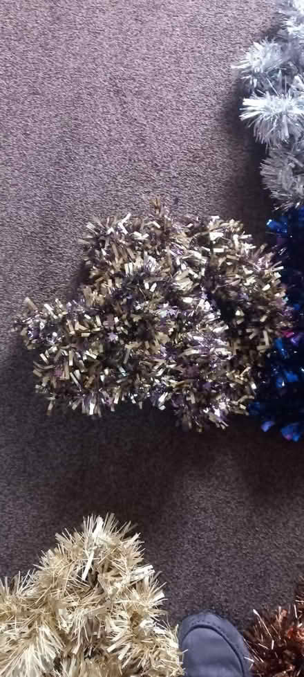 Photo of free Xmas tinsel various colours (Waterlooville) #4