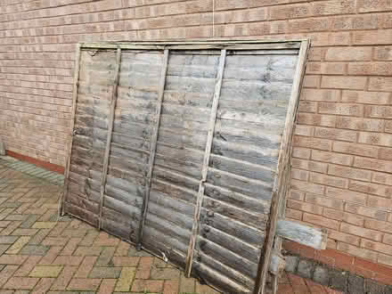 Photo of free Fence panels (Hallow WR2) #2