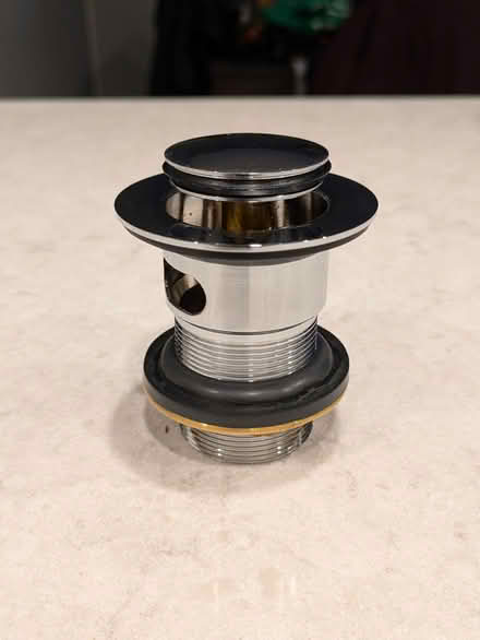 Photo of free Pop-up sink drain chrome (Kohler) (Hazeldean/Castlefrank area) #2