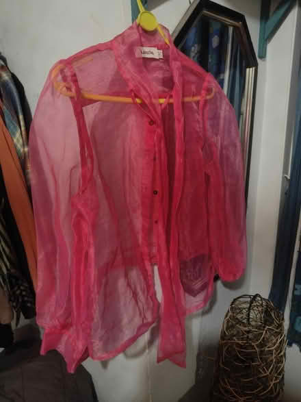 Photo of free Pink Louche shirt - size 14 (BN2 Hartington road) #1