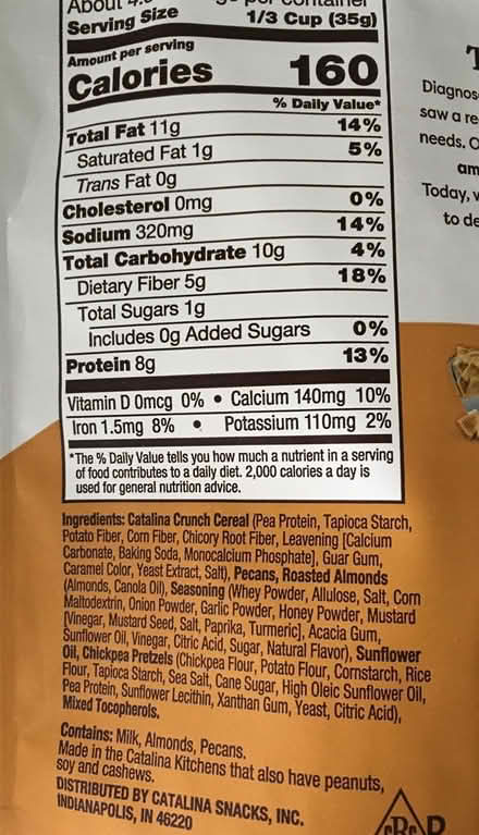 Photo of free Catalina Crunch snack mix-95014 (Prospect/Stelling) #2