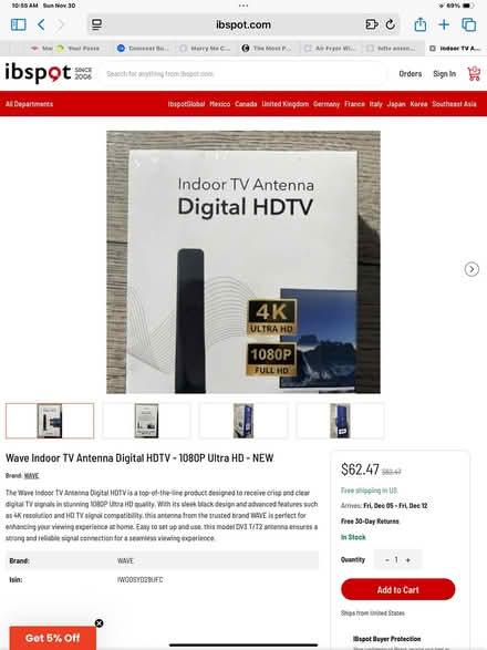 Photo of free HDTV Antenae (Los Altos, CA) #1