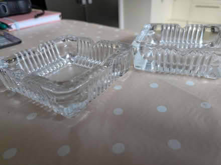 Photo of free Glass ashtray x2 (Braintree CM7) #1