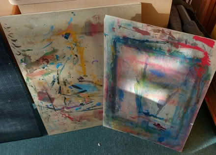 Photo of free Wooden painting boards (Cranham Corner GL6) #1