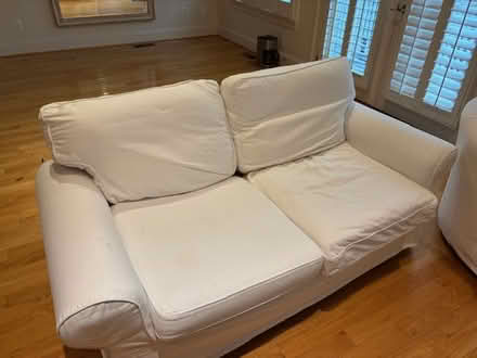 Photo of free White Ikea Sofa (Near Slaters Lane.) #1