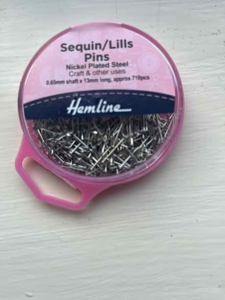 Photo of free sequins/Lills Pins (Willaston CW5) #3