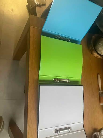 Photo of free Ring binder files (Coulsdon, nr, train station) #1