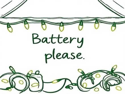 Photo of Battery lights please for grotto, xmas decorations (St Thomas EX4) #1