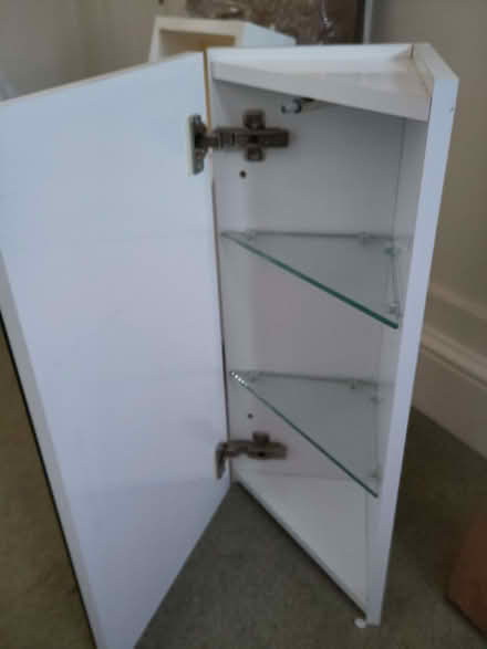 Photo of free bathroom corner cupboard (Caversham Heights RG4) #2