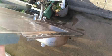 Photo of free Stainless steel sink/draining board (Cambridge CB5) #4