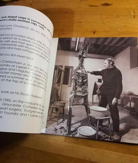 Photo of free Lynn Chadwick: The Maker's Studio exhibition catalogue (Box GL6) #3