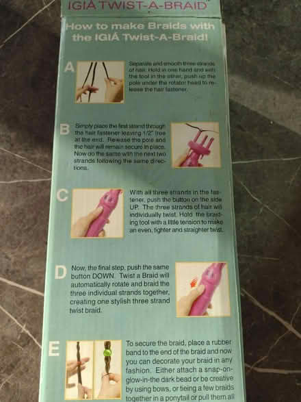 Photo of free Child's hair braiding set (New Milton BH25) #2