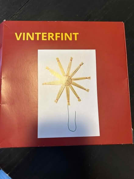 Photo of free NIB IKEA straw star (Owings Mills,MD) #1