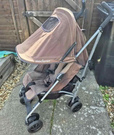 Photo of free stroller + raincover (Old Basing RG24) #1