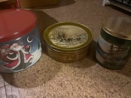 Photo of free Xmas tins (Royal Oak, MI) #1