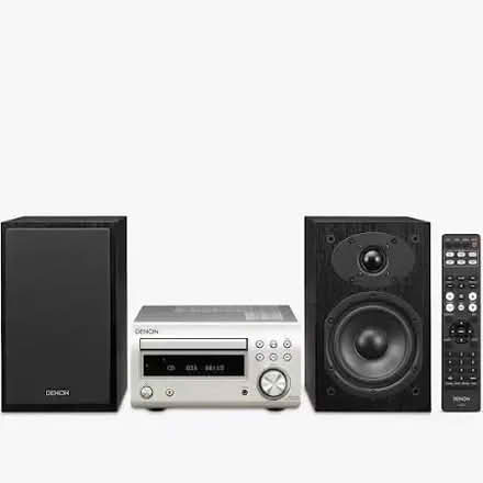 Photo of Radio and cdp player with speakers and headphones (Marsh LA1) #1