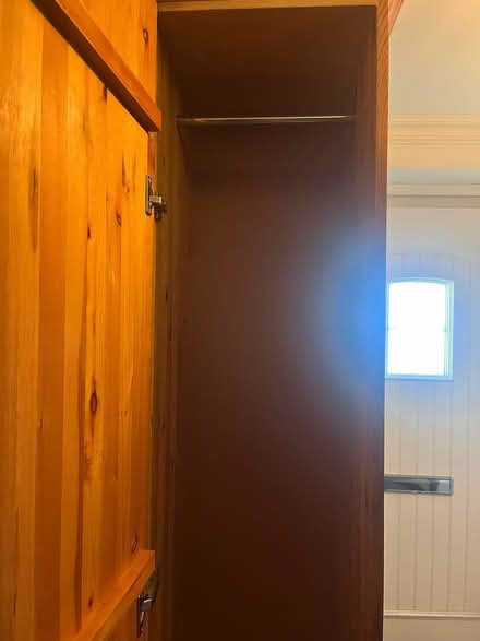 Photo of free Tall narrow wooden wardrobes (Near kcr kimmage) #2