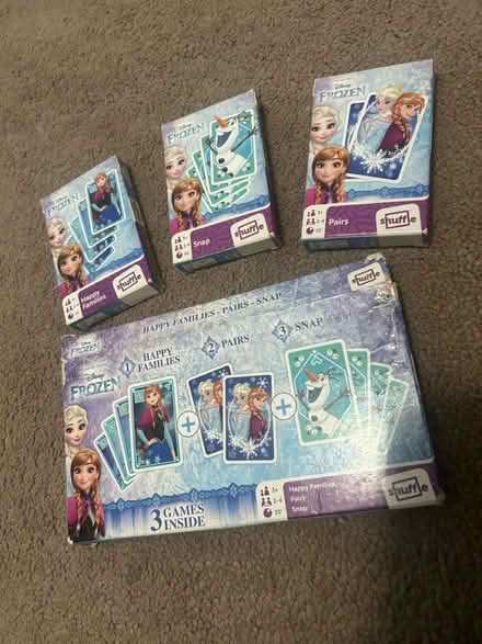 Photo of free Disney Frozen card games (Bisley Woking GU24) #2