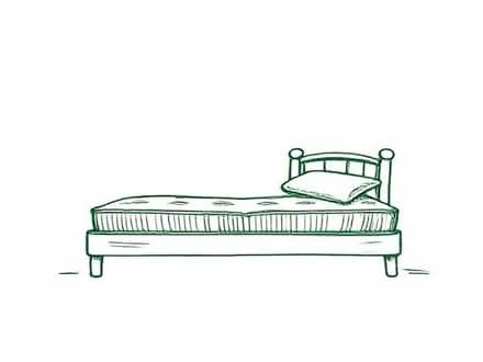 Photo of free Small double bed and mattress (Gunness DN17) #1