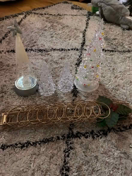 Photo of free Light up Christmas trees and card holder (Southport PR8) #1
