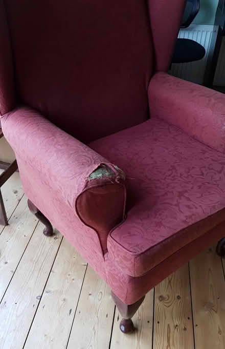 Photo of free Red armchair (Eastville BS5) #4