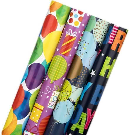 Photo of Birthday wrapping paper (West Marina TN38) #1