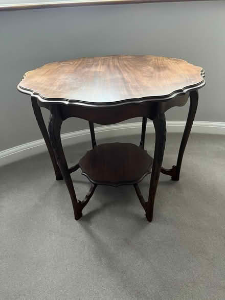 Photo of free Mahogany occasional table (AL5) #4