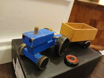Photo of free Wooden tractor and trailer (University Area RG1) #1