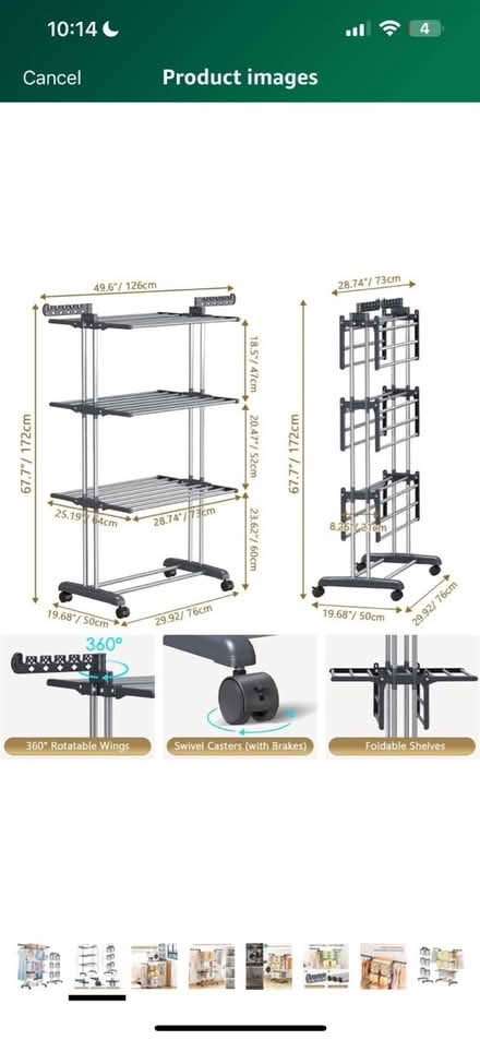 Photo of free Close airer (Hampstead NW3) #1