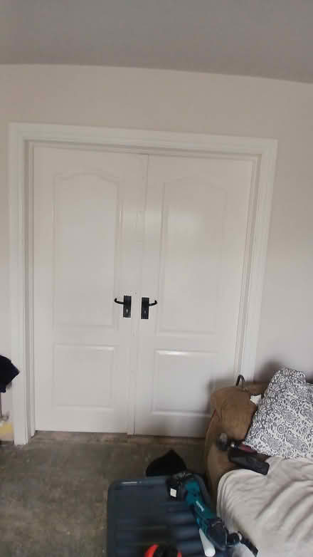 Photo of free Double interior doors white (Navan) #3