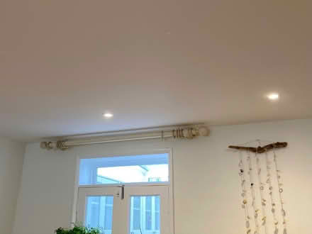 Photo of free Pair of wooden curtain poles (New Marston OX3) #3