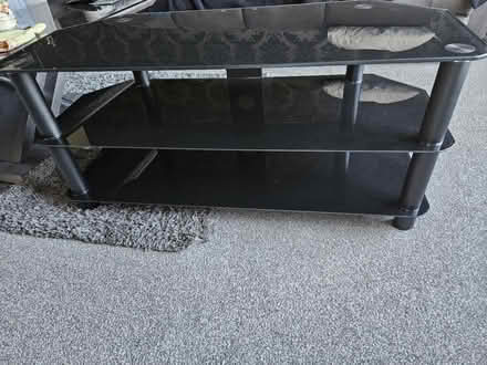 Photo of free Glass black tv unit (CO9) #4