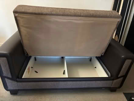 Photo of free Love seat convertible with storage (Columbia) #4