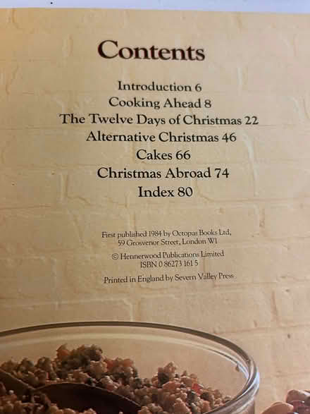 Photo of free Vintage Christmas Recipe Book (Peasedown St. John) #2