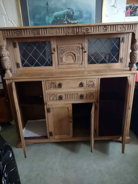 Photo of free Jacobean style sideboard (Whitton TW2) #3