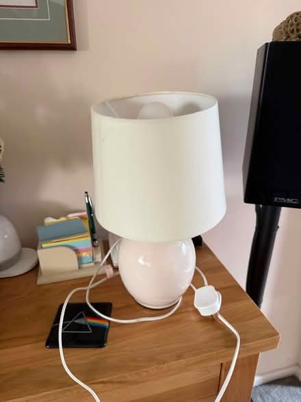 Photo of free Small table lamp with shade (Horndean PO8) #1