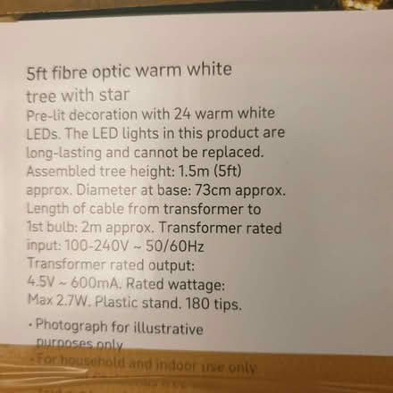 Photo of free Christmas Tree (Wadsley Bridge S6) #2