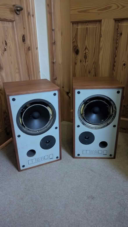 Photo of free MISSION speakers for repair (OX25 Steeple Aston) #1