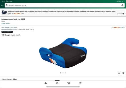 Photo of free Car booster seats (Stockbridge EH3) #2