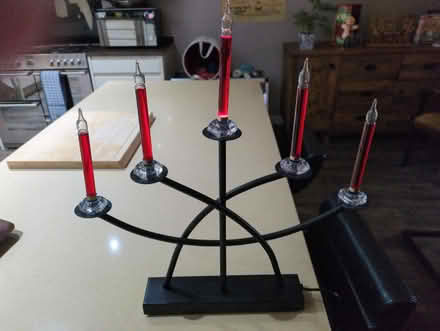Photo of free Bubble light candelabra (Mow Cop ST7) #1
